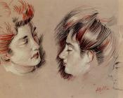 保罗 塞萨尔 艾莉 : Head Studies